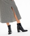 Jupe longue imprimée en viscose femme
